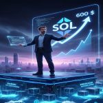 Solana (SOL) is consolidating above $190, with analysts projecting a long-term technical target of $600.