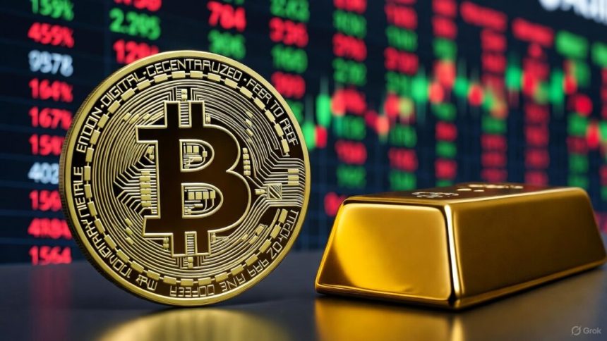 ¿Hasta dónde llegará bitcoin si le "roba" capital al oro?