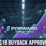 Forward Industries launches a $1B share buyback program while integrating Solana-based treasury tools to modernize capital management.