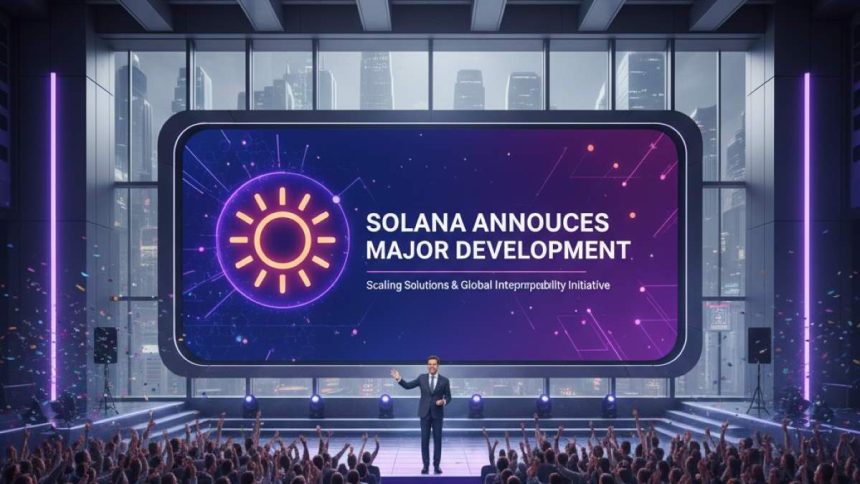 Solana launches Harmonic system, boosting validator efficiency and adoption as SOL price rebounds to $160 from recent lows.