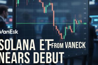 VanEck’s Solana ETF is set to launch as SOL tests its five-year support trendline, signaling cautious optimism among traders and investors.