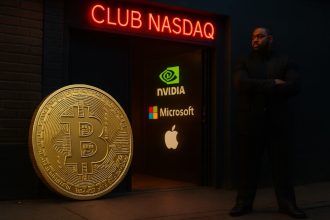 Bitcoin is about to enter a select “club” within the Nasdaq
