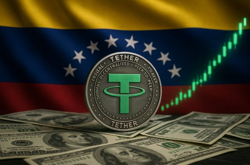 Venezuelan USDT rises 70% in 3 months