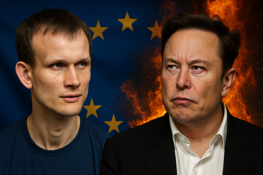 Ethereum Founder Buterin Slams Elon Musk As Anti-Europe Attacks Ignite