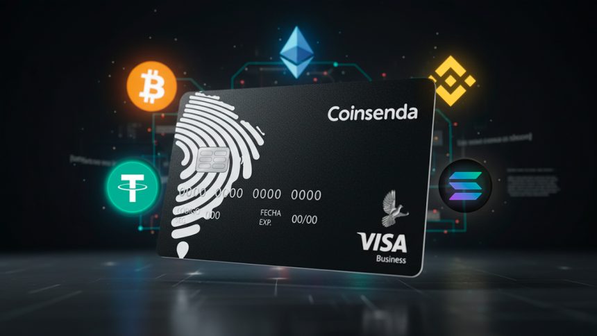 Coinsenda presents new Visa cards in USD and COP