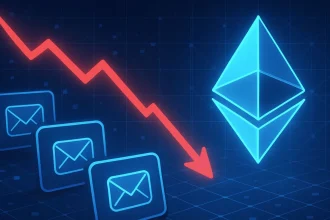 Ethereum Activity Hits 7-Month Low: Active Addresses Drop 32% From August Peak