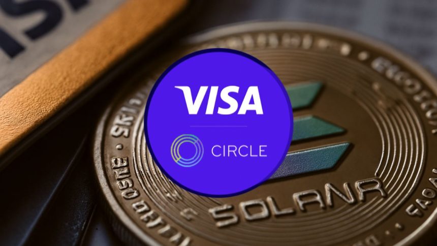 Visa Launches Stablecoin Settlement in the U.S., Backed by Circle’s USDC on Solana